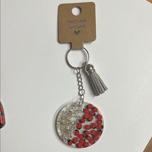 Huayruros Handmade keychains. Chakra, Luck, Protection and Prosperity